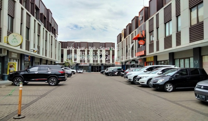 For Rent: West Park BSD Shop House Rp. 83 Million...2 Floors...Size 4.5 X 13...Near Aeon Mall BSD.