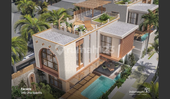 Baru dibangun Vila Menakjubkan 2BR Pererenan, Badung Um45p3ctr4 Baru dibangun Vila Menakjubkan 2BR Pererenan, Badung Um45p3ctr4