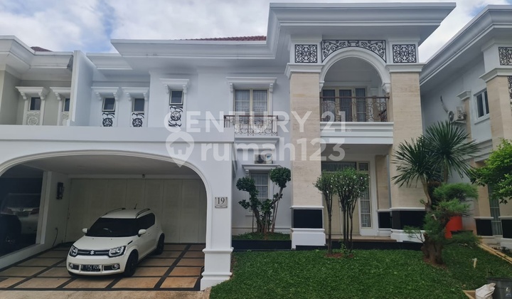 Rumah Mewah Unfurnished Di Cluster Emerald Mansion Lippo Cikarang