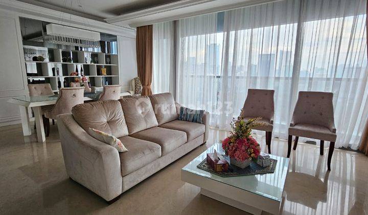 Casa Domaine Next To Shangrila Jakarta Furnished Balcony 3 Bedroom 2