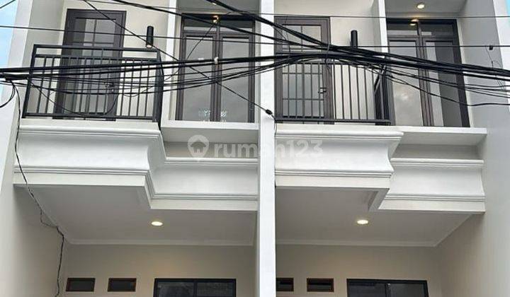 Dijual Rumah Baru Modern Minimalis 3 Lantai Taman Cosmos 1