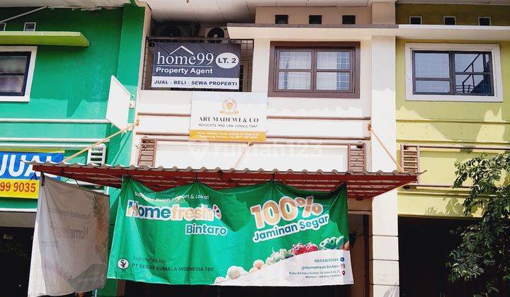 Di jual cepat ruko 3 lt,lokasi ramai depan bintaro plaza. 1