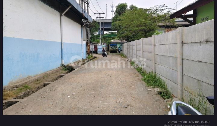Dijual Tanah Di Area Pergudangan Dekat Dengan Pintu Tol