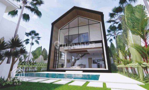 Modern Architecture Villa Canggu Bali Private Swimming Pool 1