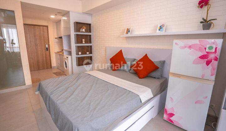 Disewakan Bulanan Unit Studio Fully Furnished Siap Huni Strategis 1