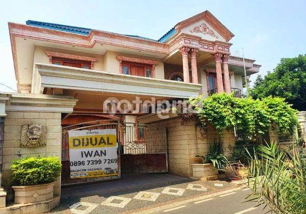 Rumah Gedung Besar 2 Lantai Mewah Murah Ada Kolam Renang Di Cipayung Jakarta Timur 1