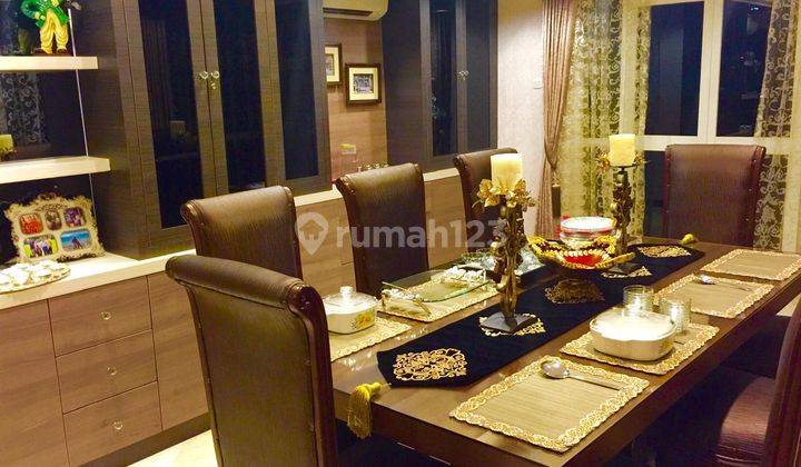 ruang makan apartemen bellagio residence 200m disewakan