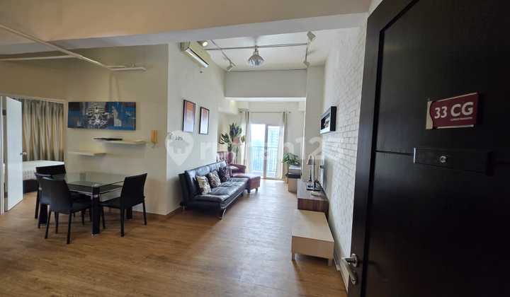 Apartemen Cosmo Mansion 3br Renov Jadi 2br 1