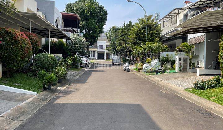Disewakan Rumah Cluster Emerald Di Bintaro Jaya 9 Bagus Rapi Selesai Renov 2