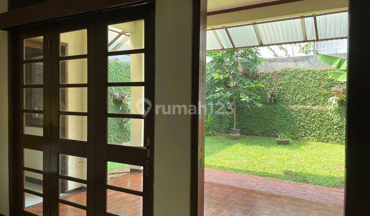 Bintaro Jaya Sektor 1 Rumah Asri Kamar Dan Halaman Luas One Gate System Shm 1