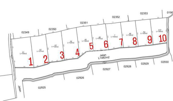 Plot of Land Ready to Build in Pering Gianyar Area