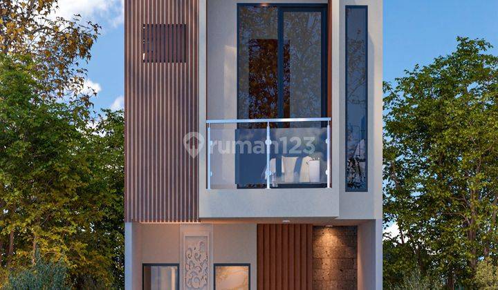 House with a minimalist concept in the Tukad Balian area, Denpasar 2