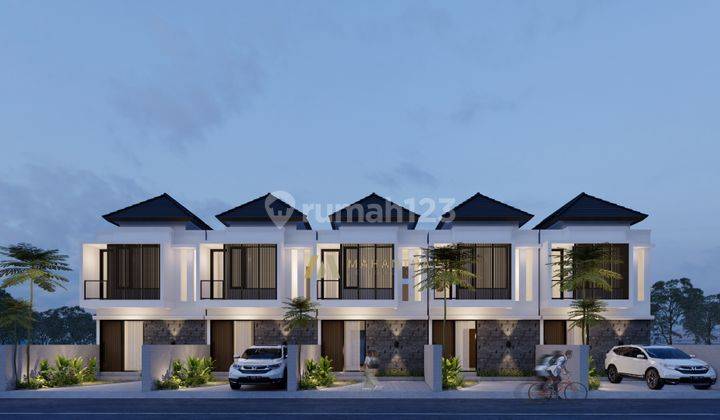 rumah modern minimalis di daerah Panjer, Denpasar Selatan 2