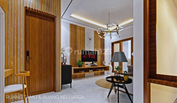 Modern 3 Bedroom House Price of 2 Rooms in Mahendradata, West Denpasar 2