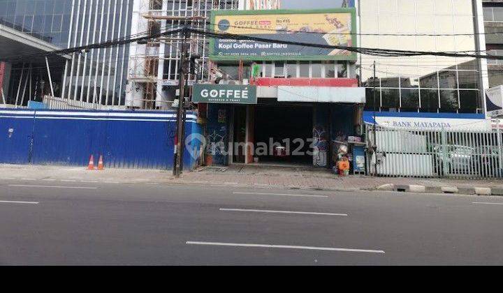 Dijual cepat sampai deal tempat usaha sangat strategis di Jl.Samanhudi sebelah Fave Hotel 1