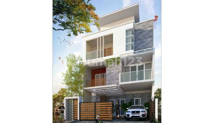 Dijual Rumah Mewah 3 Lantai Di Taman Royal Tangerang 1