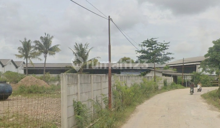 Dijual Tanah Zona Industri Lokasi Pergudangan Laksana 