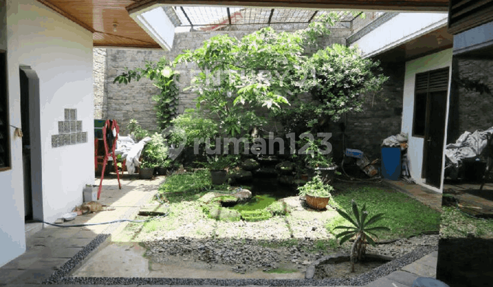 Rumah Asri, Luas 297M2, Sejuk, Strategis Dekat Pajajaran Raya dan Area Kuliner, Lokasi Bogor Baru Taman Kota Bogor