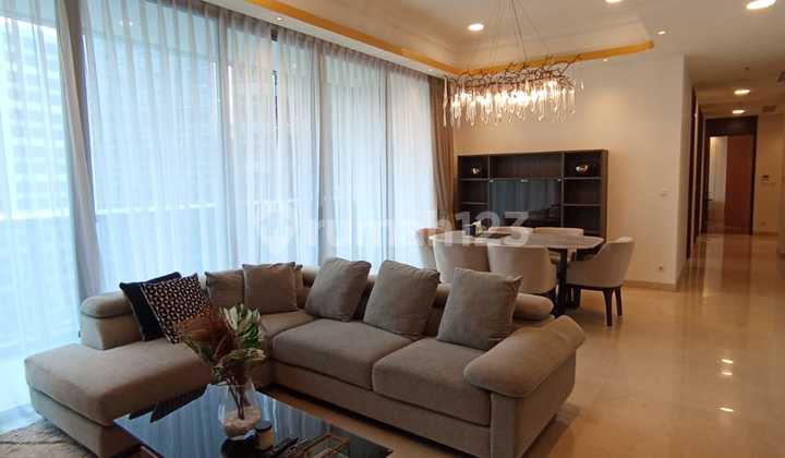 BEST DEAL! Sewa Apartment Anandamaya Residence 3 BR Bagus Furnished - Sudirman, Jakarta Pusat