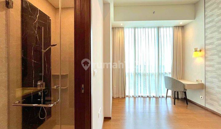 kamar tidur luxury apartement anandamaya residences 3br