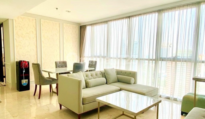 Wider & More Comfortable: Ciputra World 2 Kuningan 125 M2, 2 BR with Dedicated Workspace