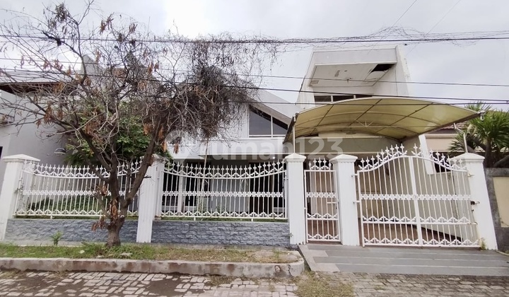 Kertajaya Indah Jual Rumah 1 Lantai Row Jalan 3 Mobil Longgar