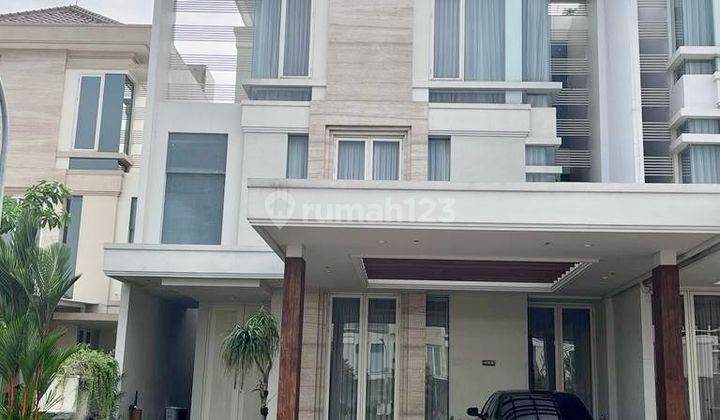 Jual Rumah Mewah Pakuwon Indah Surabaya Barat Ada Lift Pribadi 1