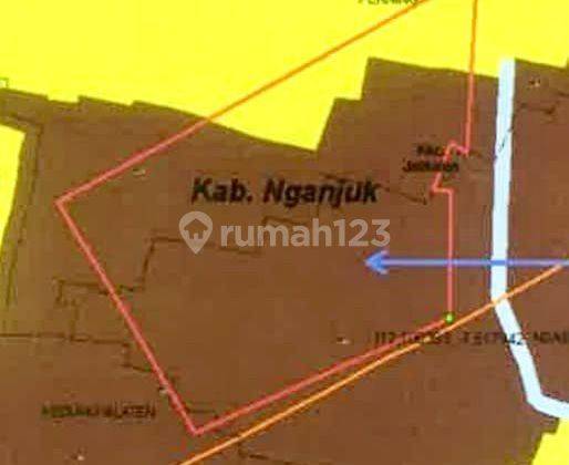 Dijual Tanah Jl Provinsi Lengkong Jatikalen Nganjuk Lokasi Zona Industri 2