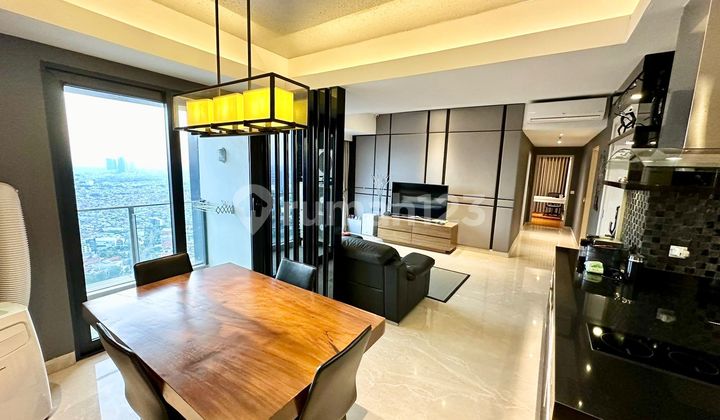 Apartment The Peak Pakuwon Tp5 Jual 2br Corner Furnished Mewah  2