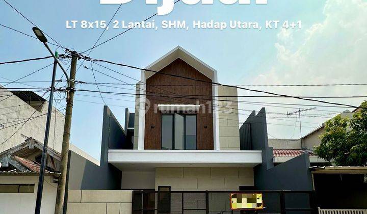 Jual Rumah Minimalis New Gress Di Rungkut Asri Tengah Surabaya 1