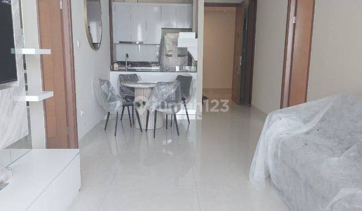 Disewakan apt ta residence 2kt condo mid floor furnish luas 99m2 1