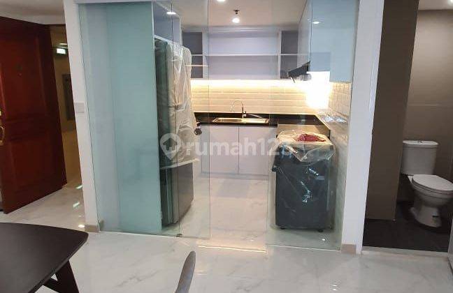 Dijual apt taman anggrek 2kt corner renov baru furnish midfloor 2