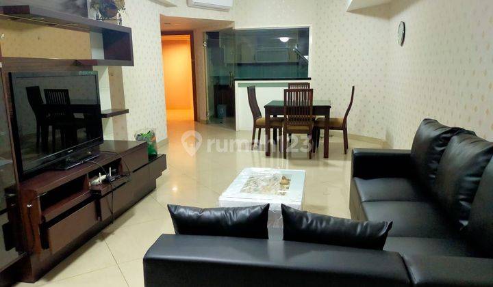 Disewakan apt taman anggrek 2kt highfloor luas88m2 furnished 1