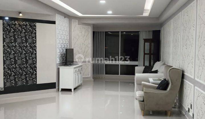 Dijual apt taman anggrek 3kt renov modern furnish siap huni 146m 2