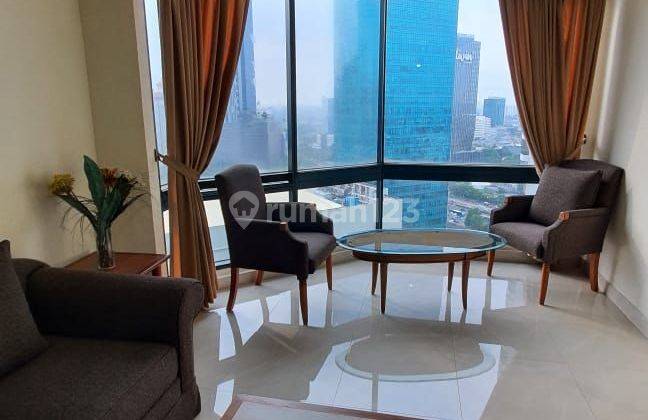 Disewakan apt taman anggrek 2kt furnish 88m siap huni unit rapi 1