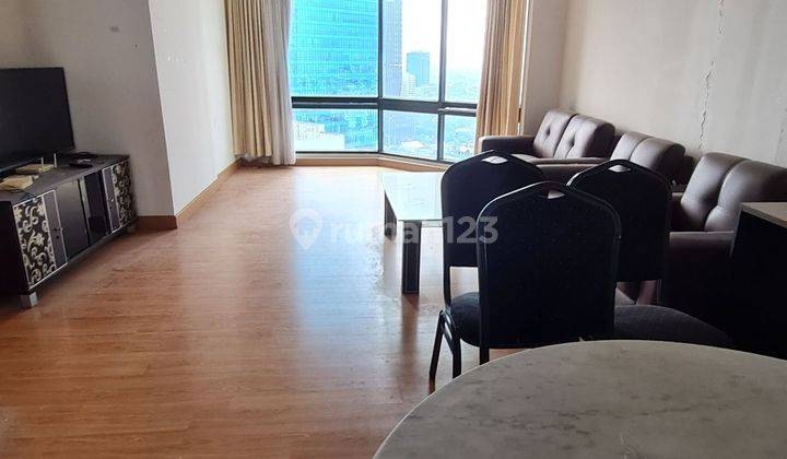 Dijual apt taman anggrek 2kt furnish best view 88m2 midfloor 1