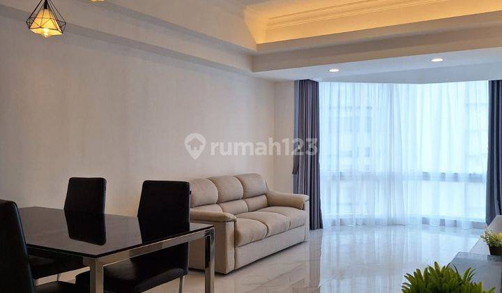 Disewakan apt taman anggrek 2kt renov 88m2 furnish modern bagus 1