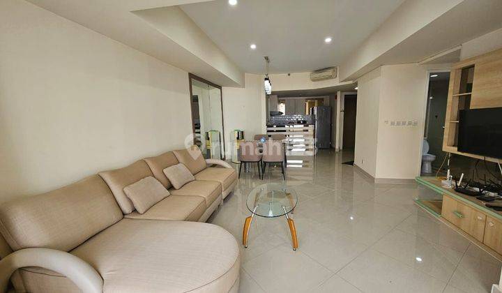 Disewakan apt taman anggrek 2kt renov high floor furnish bagus 1