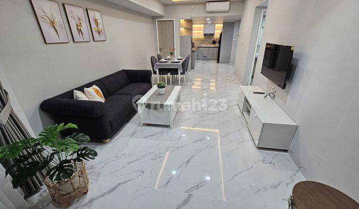 Disewakan apt Taman Anggrek 2 kt 88m2 renov baru furnish bagus  1