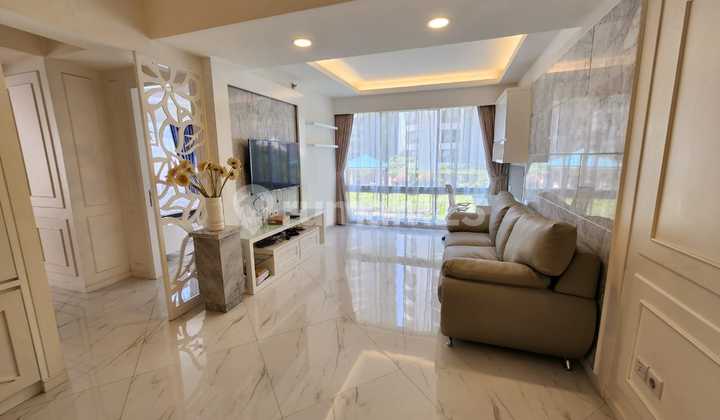 Disewakan Taman Anggrek Condo 2Kt Corner Renov Bagus Lowfloor