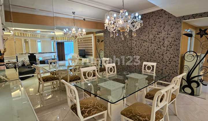 Dijual Apartemen Taman Anggrek Condo 3kt Renov Modern Furnish 