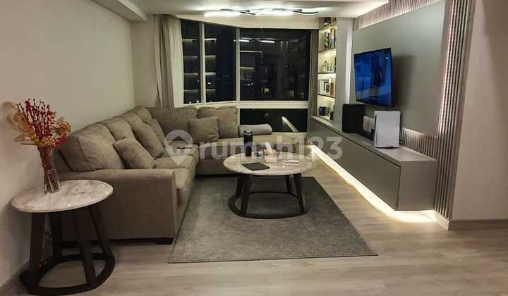 Dijual Apt Taman Anggrek 2kt Renov Bagus Furnish Midfloor 88m