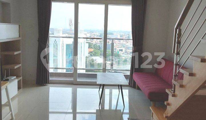 Disewa Murah Apartemen 2BR Maqna Residence Jakarta Barat Full Furnished Nego 1