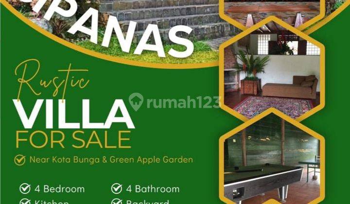 For Sales. Villa Rustic. Cipanas. Puncak. Jawa Barat 2