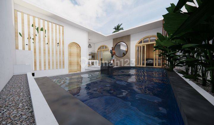 Villa Konsep Modern Minimalis Di Goa Gong Jimbaran 1