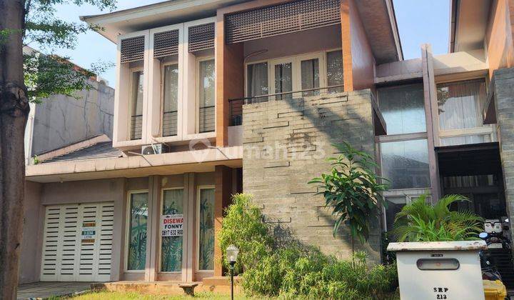 Disewakan Rumah Mewah Cluster Orlanda Alam Sutera 1