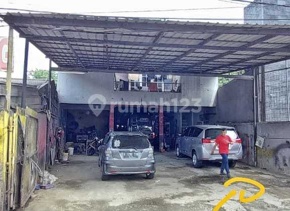 Dijual Cepat Tanah Dan Bangunan Ex Bengkel Lokasi Strategis