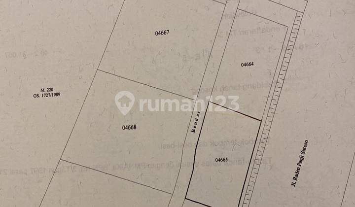 Tanah Panji Suroso Blimbing Polowijen Malang 0 Jalan Raya  1
