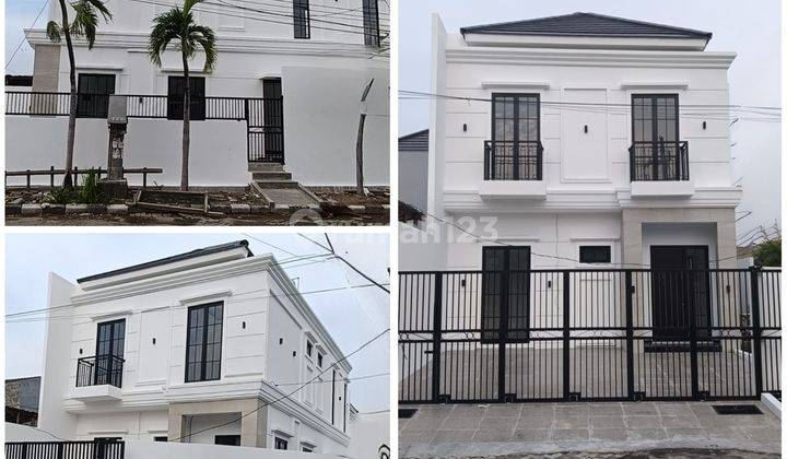 Rumah Baru Gress Sutorejo Dekat Pakuwon City Manyar Model American Style 2