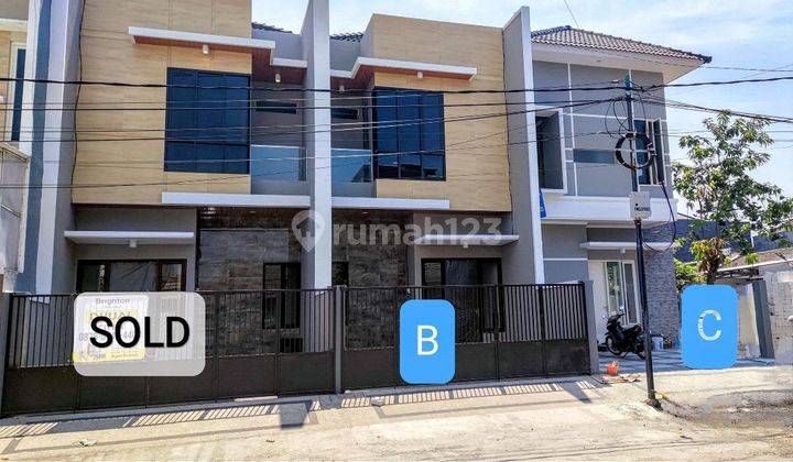 Rumah Baru Kutisari Indah Row Lebar Dekat Ahmad Yani, Tenggilis  2